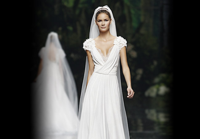 Hochzeitskleid "Louisse" legeres Hochzeitskleid