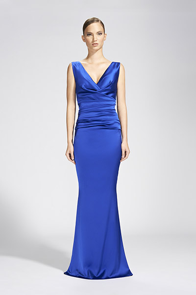 Glamouröse Abendkleider 2013 - Talbot Runhof Talbot Runhof Abendkleid königsblau