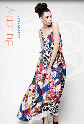 KAY RAINER - Butterfly Collection - Exklusive sommerliche Abendmode KAY RAINER - Butterfly Collection