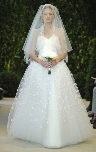 Hochzeitskleid Tüll, Carolina Herrera
