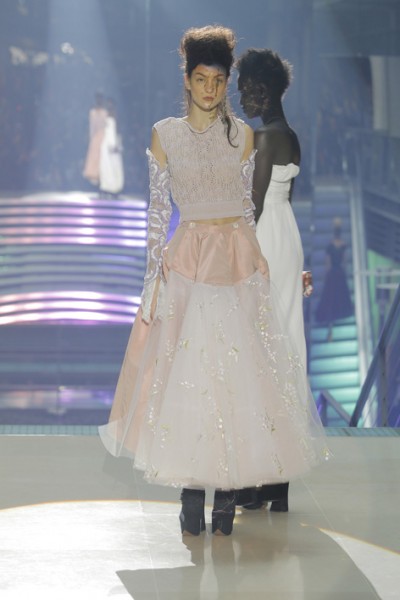 Weiß und rosa Ballkleid - Vivienne Westwood Gold Label SS14 Vivienne Westwood Gold Label_SS14_
