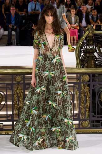 John Galliano Abendkleider Sommer 2015 Hippiekleider als Abendkleider 2015 - John Galliano 2015