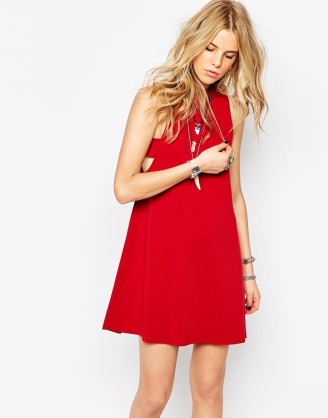 Rotes Kleid kurz, Cocktailkleid