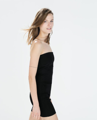 Cocktailkleid schwarz, Zara